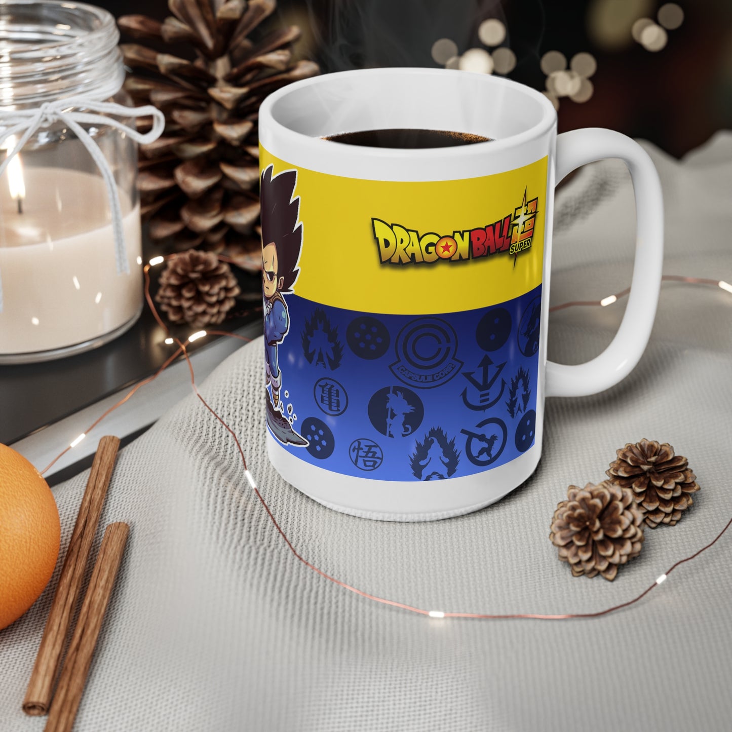 Dragon Ball Super Ceramic Coffee Mug - 11oz & 15oz, Perfect for Anime Fans!