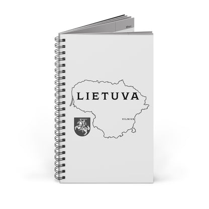 Lietuva Spiral Journal - Perfect for Travel Notes, Gifts, and Daily Inspiration