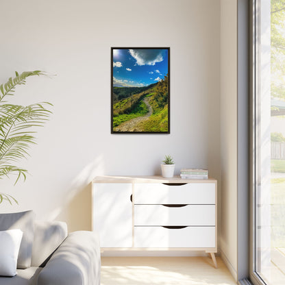 Glanageenty Forest Trail  Matte Canvas, Framed (Multi-color)