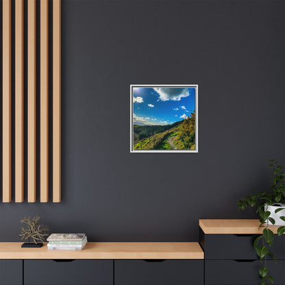 Glanageenty Forest Trail  Matte Canvas, Framed (Multi-color)