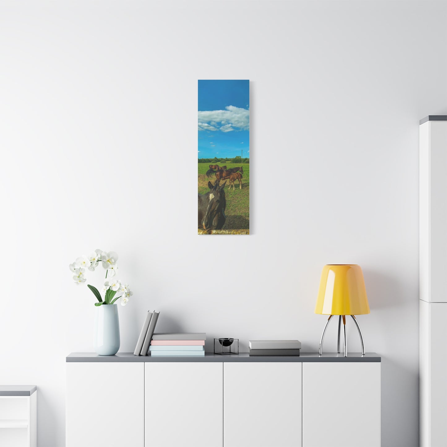 Horse Matte Canvas, Stretched, 1.25"
