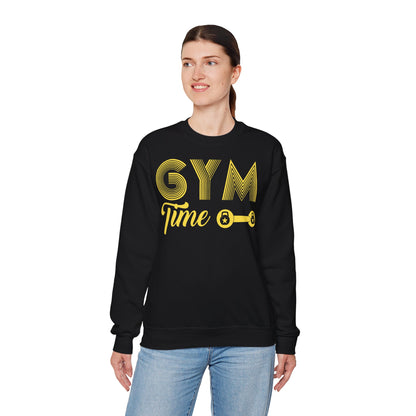 Gym Time Unisex Heavy Blend Crewneck Sweatshirt
