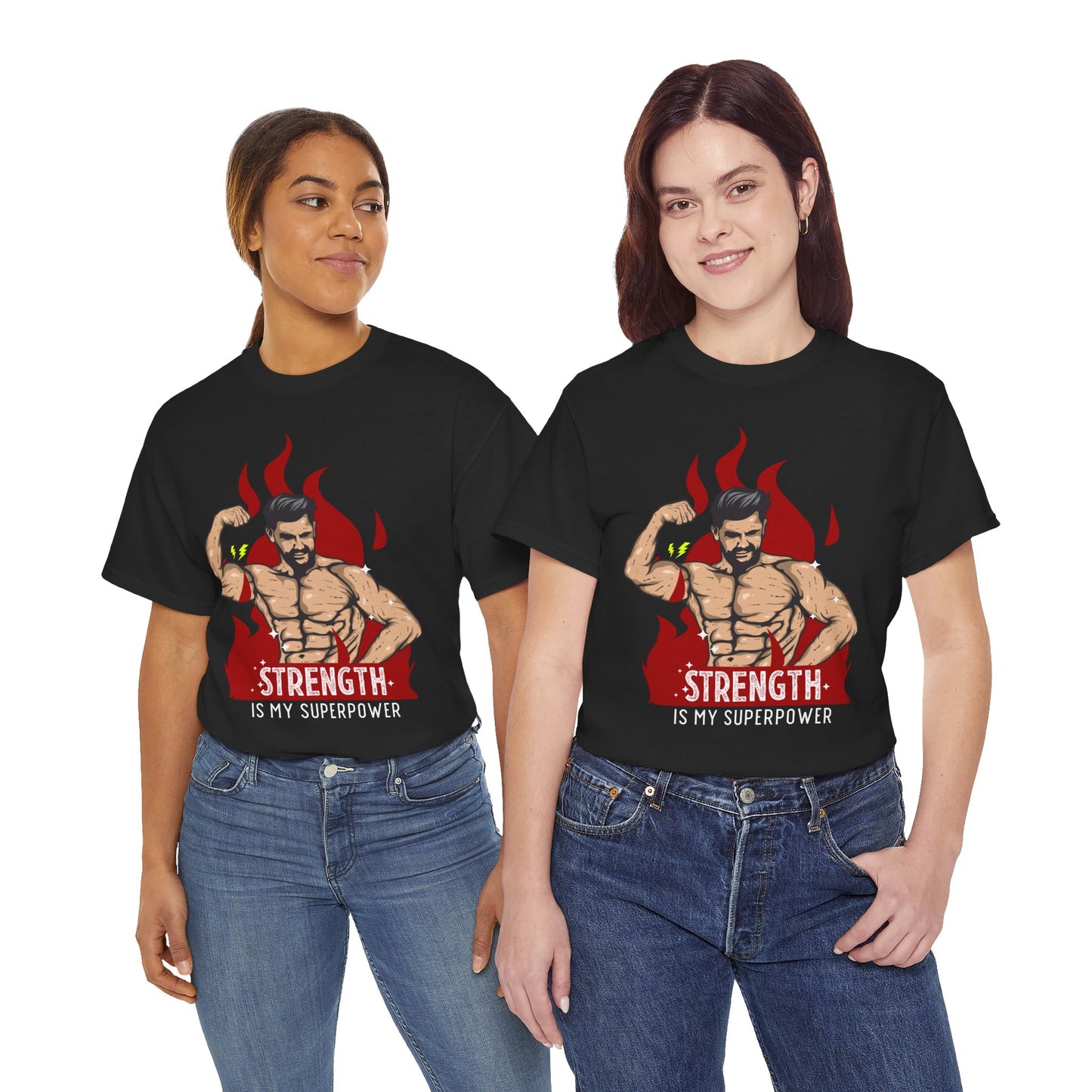 Strength Unisex Heavy Cotton Tee