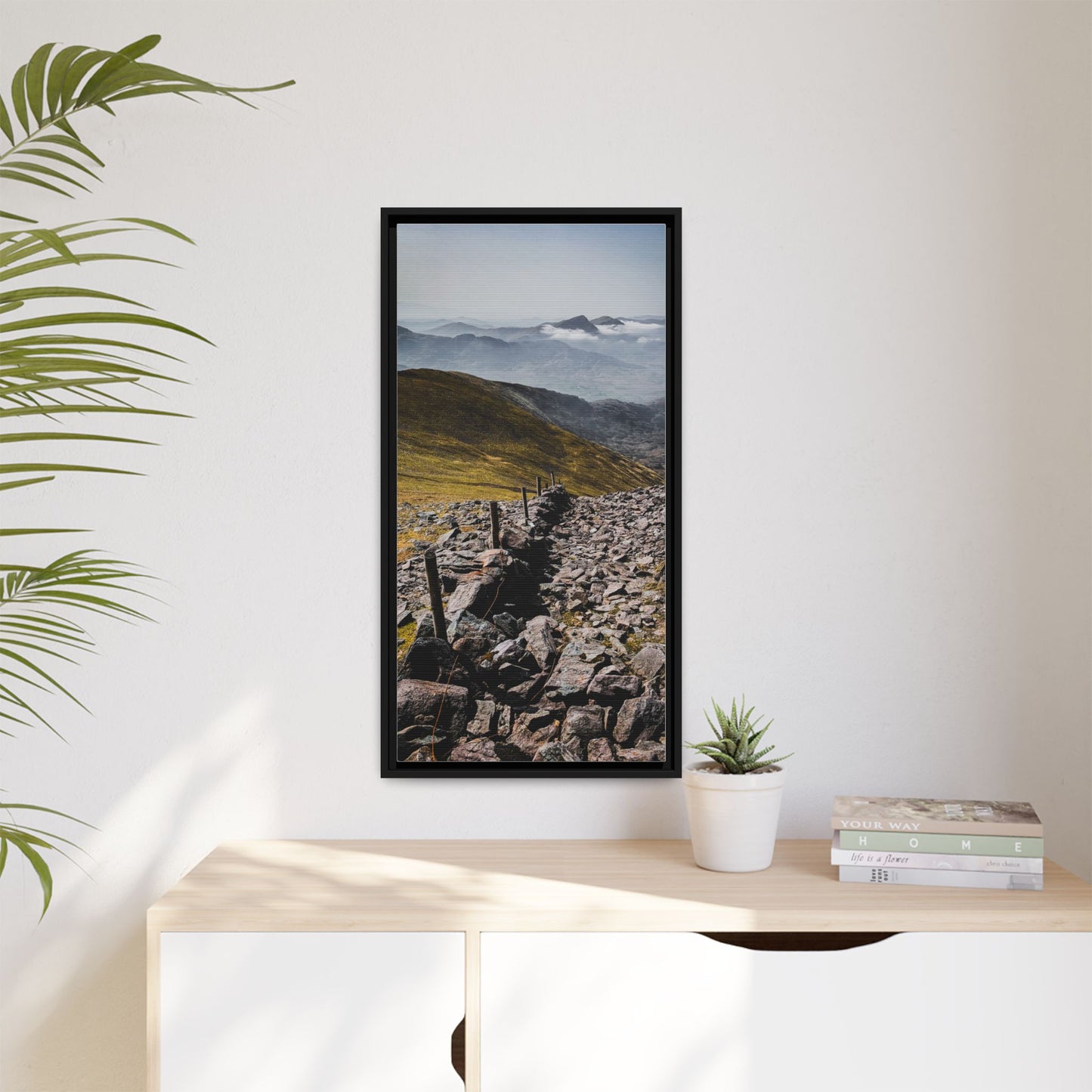 Wall Matte Canvas, Framed (Multi-color)