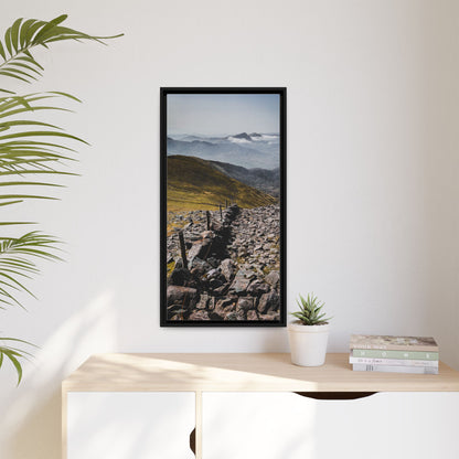 Wall Matte Canvas, Framed (Multi-color)
