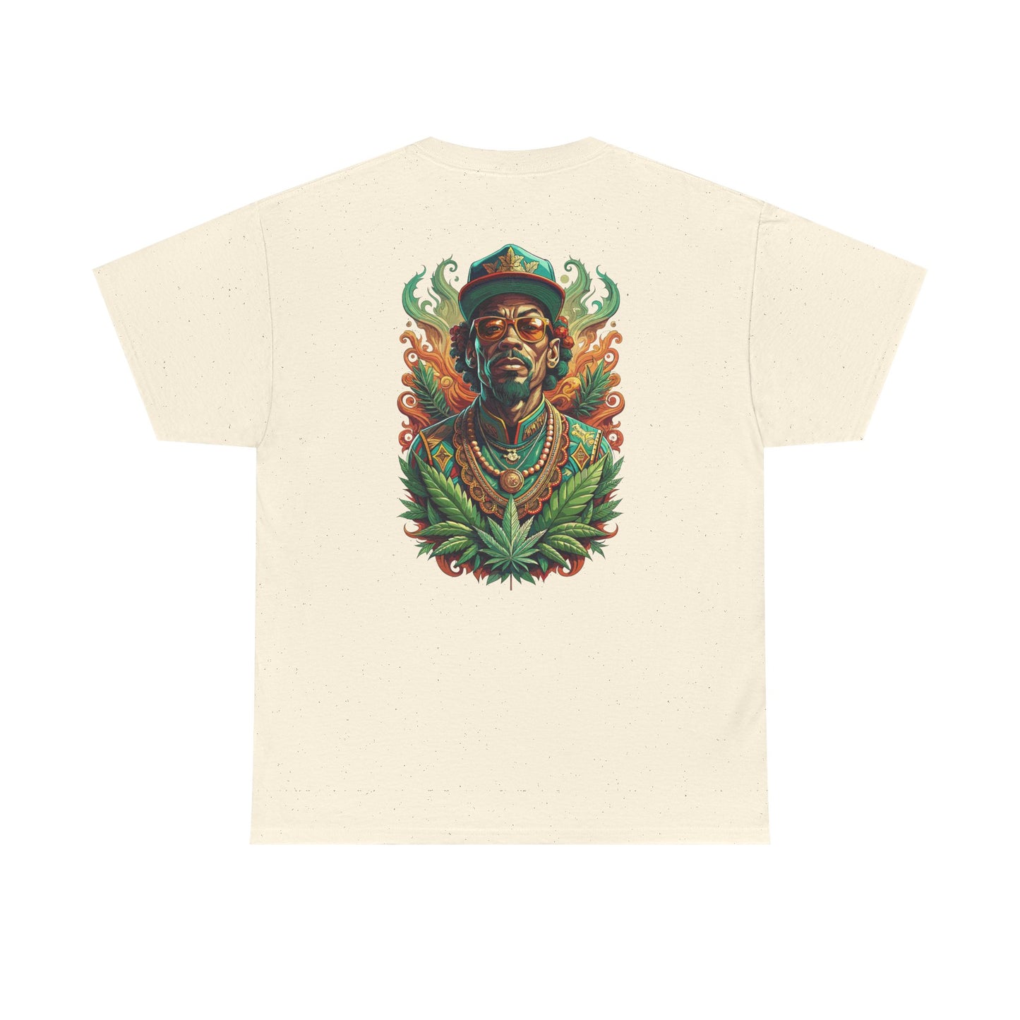 Reggae Lion Tee — Rasta Portrait Graphic T-Shirt