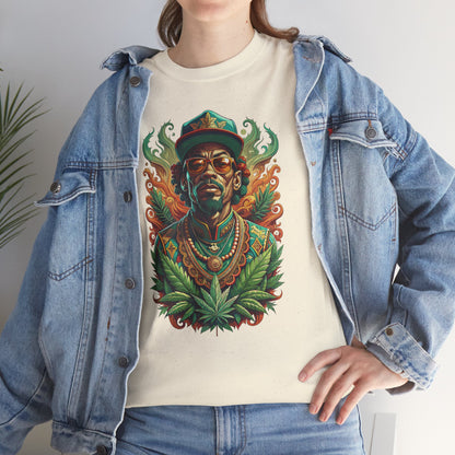 Reggae Lion Tee — Rasta Portrait Graphic T-Shirt