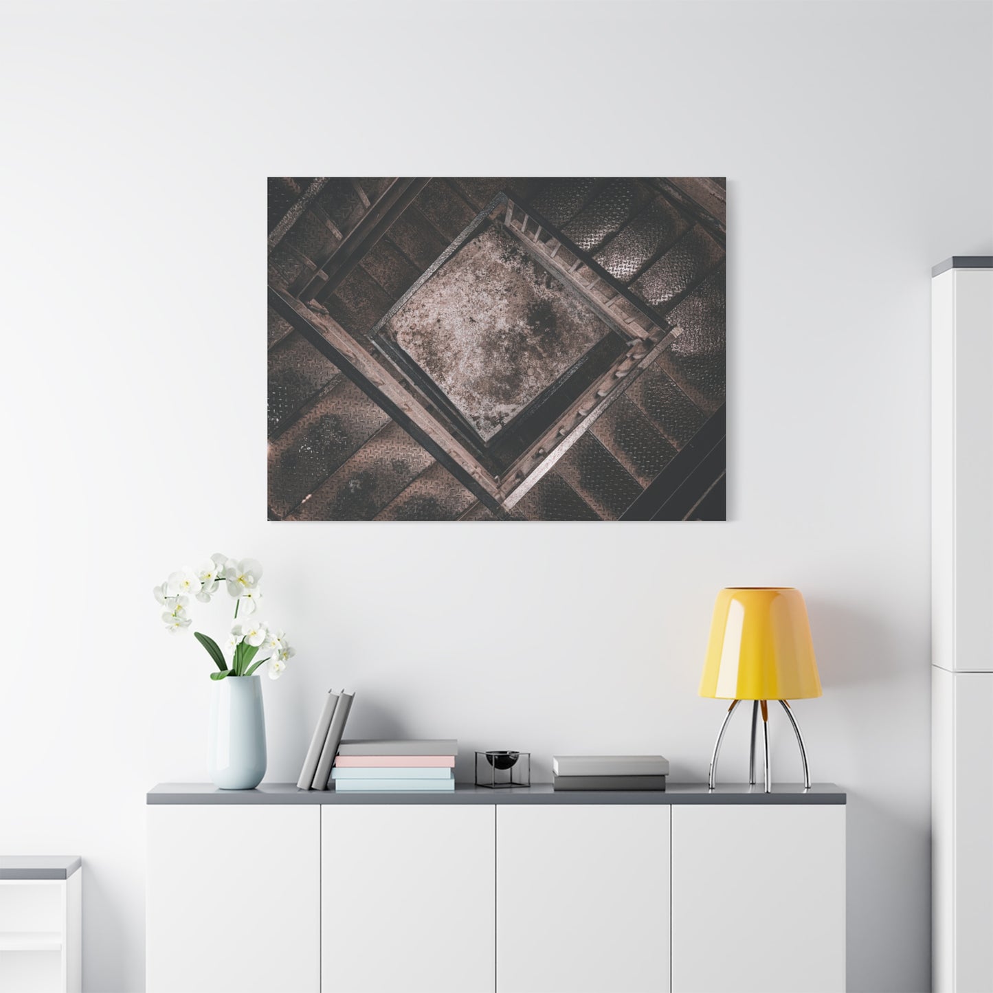 Stairs to Demon World Matte Canvas, Stretched, 1.25"