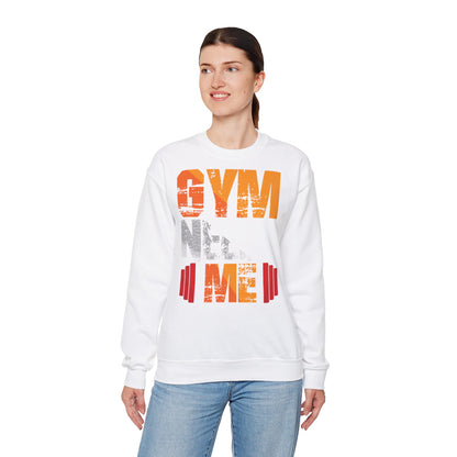 Gym Name Unisex Heavy Blend™ Crewneck Sweatshirt - Perfect for Fitness Enthusiasts