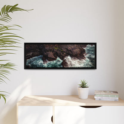 Kerry Head Matte Canvas, Framed (Multi-color)