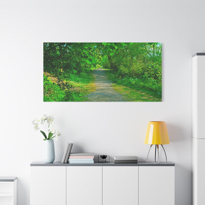 Listowel River Walk Matte Canvas, Stretched, 1.25"