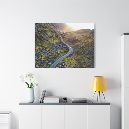Valley Road Matte Canvas, Stretched, 1.25"
