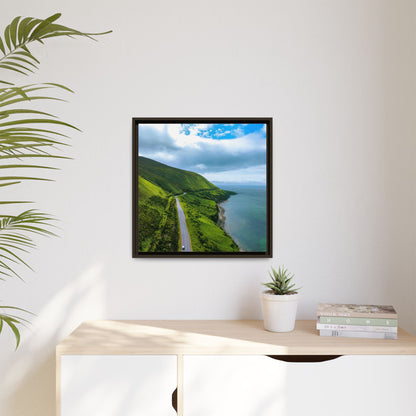 Ring of Kerry Drive Matte Canvas, Framed (Multi-color)