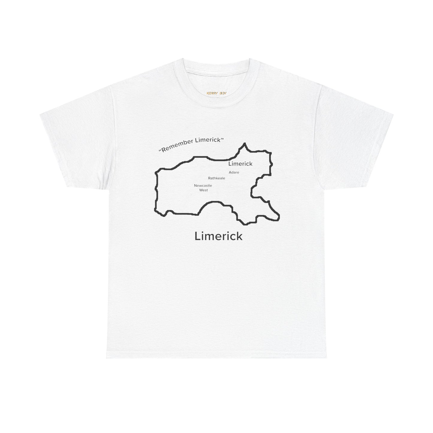 Limerick Unisex Heavy Cotton Tee White Edition