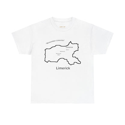 Limerick Unisex Heavy Cotton Tee White Edition