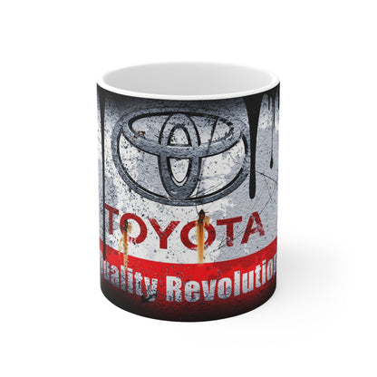 Toyota Graffiti Coffee Mug - 11oz & 15oz - Unique Automotive Gift for Car Lovers