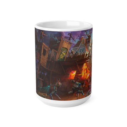 Fortnite-Themed Ceramic Coffee Cups - 11oz & 15oz Gaming Mugs for Coffee Lovers