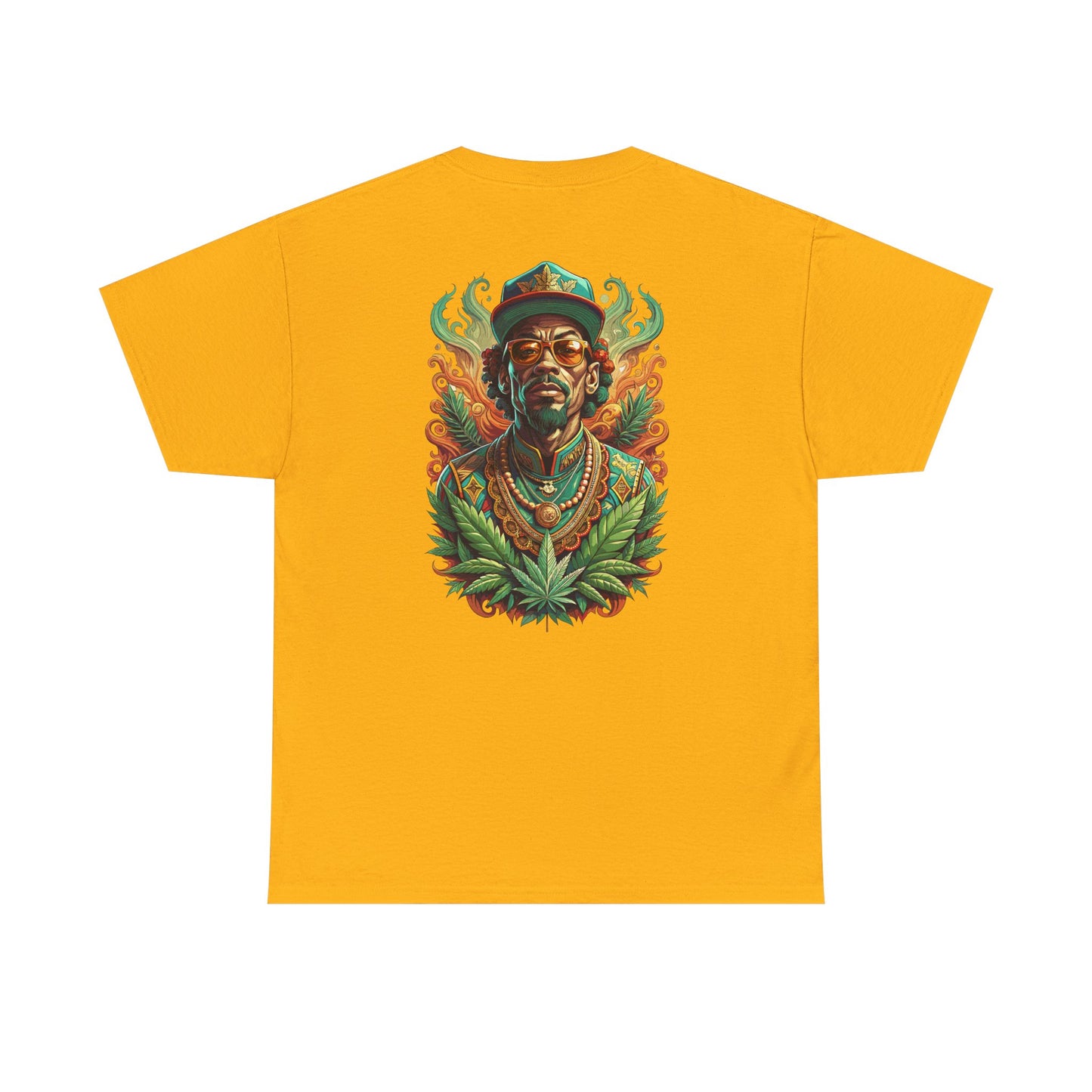 Reggae Lion Tee — Rasta Portrait Graphic T-Shirt