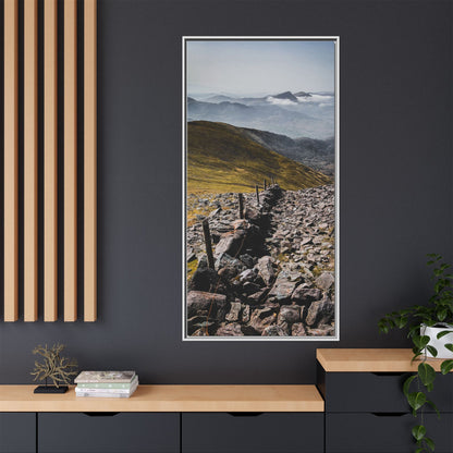 Wall Matte Canvas, Framed (Multi-color)