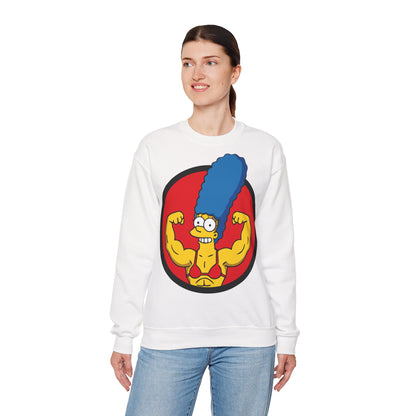 Marge Simpson Inspired Unisex Heavy Blend™ Crewneck Sweatshirt