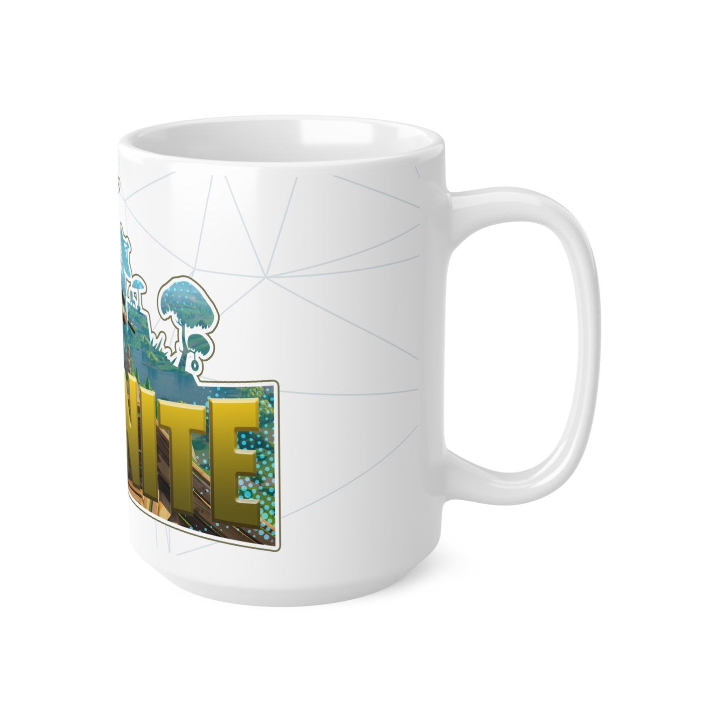 Fortnite Gaming Ceramic Coffee Cup - 11oz & 15oz - Perfect for Gamers