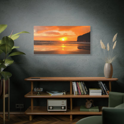 Sunset in Ballybunion Matte Canvas, Stretched, 1.25"