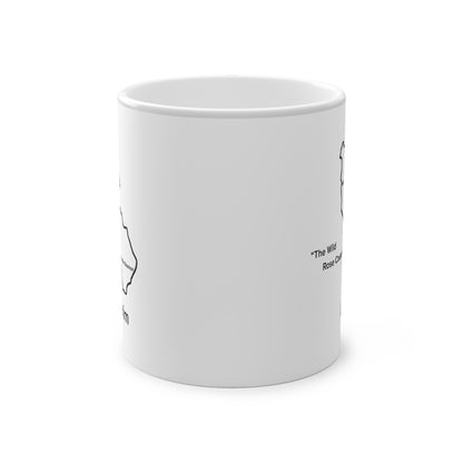 Leitrim Magic Mug: Color - Changing Coffee Cup with Artistic Map Design