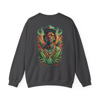 Reggae Lion — Rasta Portrait Graphic Sweatshirt