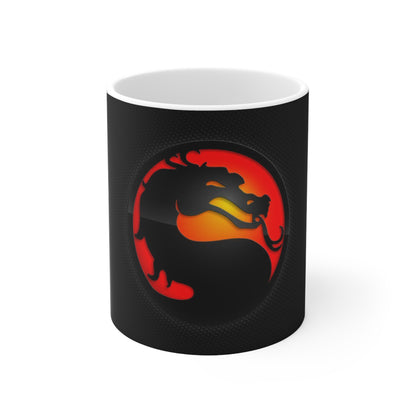 Mortal Kombat Dragon Ceramic Coffee Mug - 11oz & 15oz