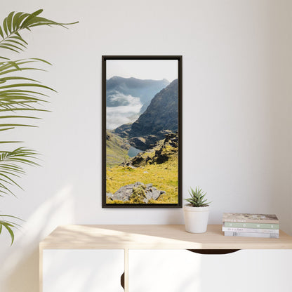 Kerry Mount Matte Canvas, Framed (Multi-color)