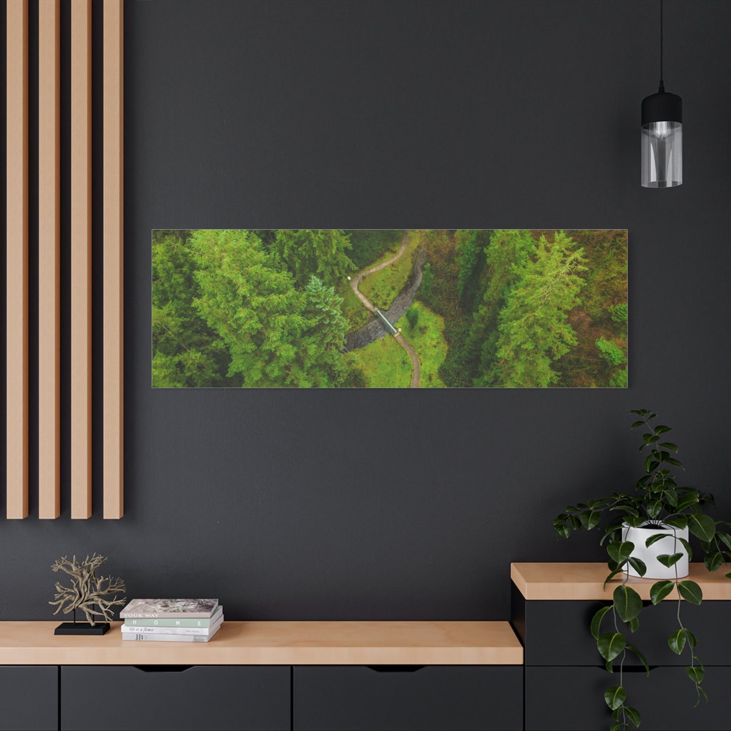 Glanageenty Forest Matte Canvas, Stretched, 1.25"
