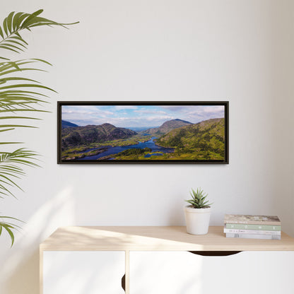 Ladies View Killarney Matte Canvas, Framed (Multi-color)
