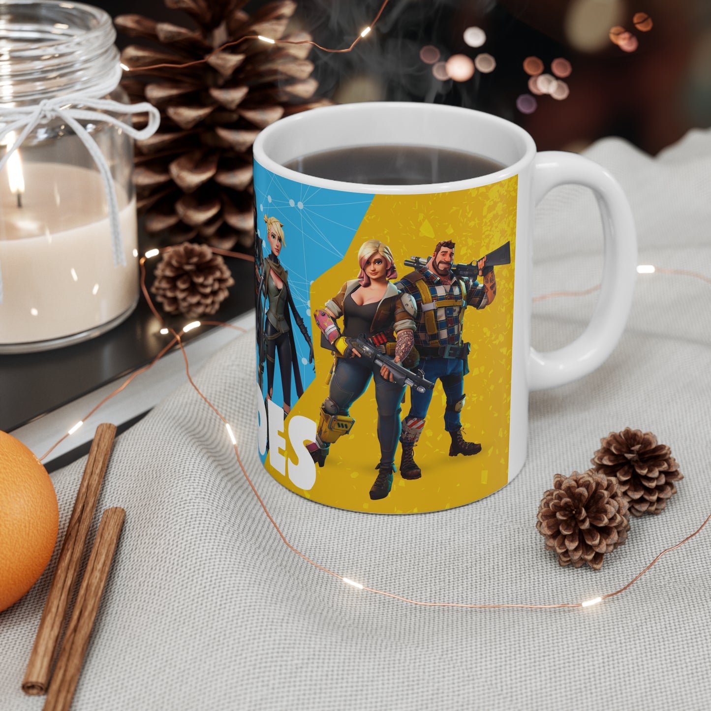 Fortnite Heroes Ceramic Coffee Mug - 11oz & 15oz