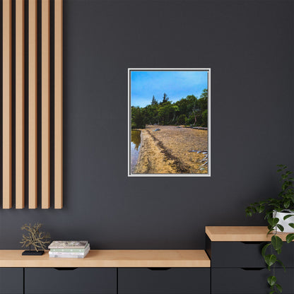 Killarney Beach Matte Canvas, Framed (Multi-color)