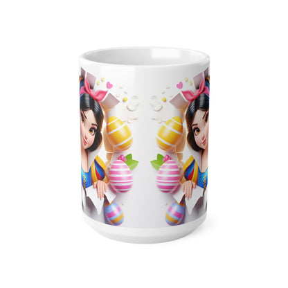 Easter-Themed Ceramic Coffee Mug with Festive Design