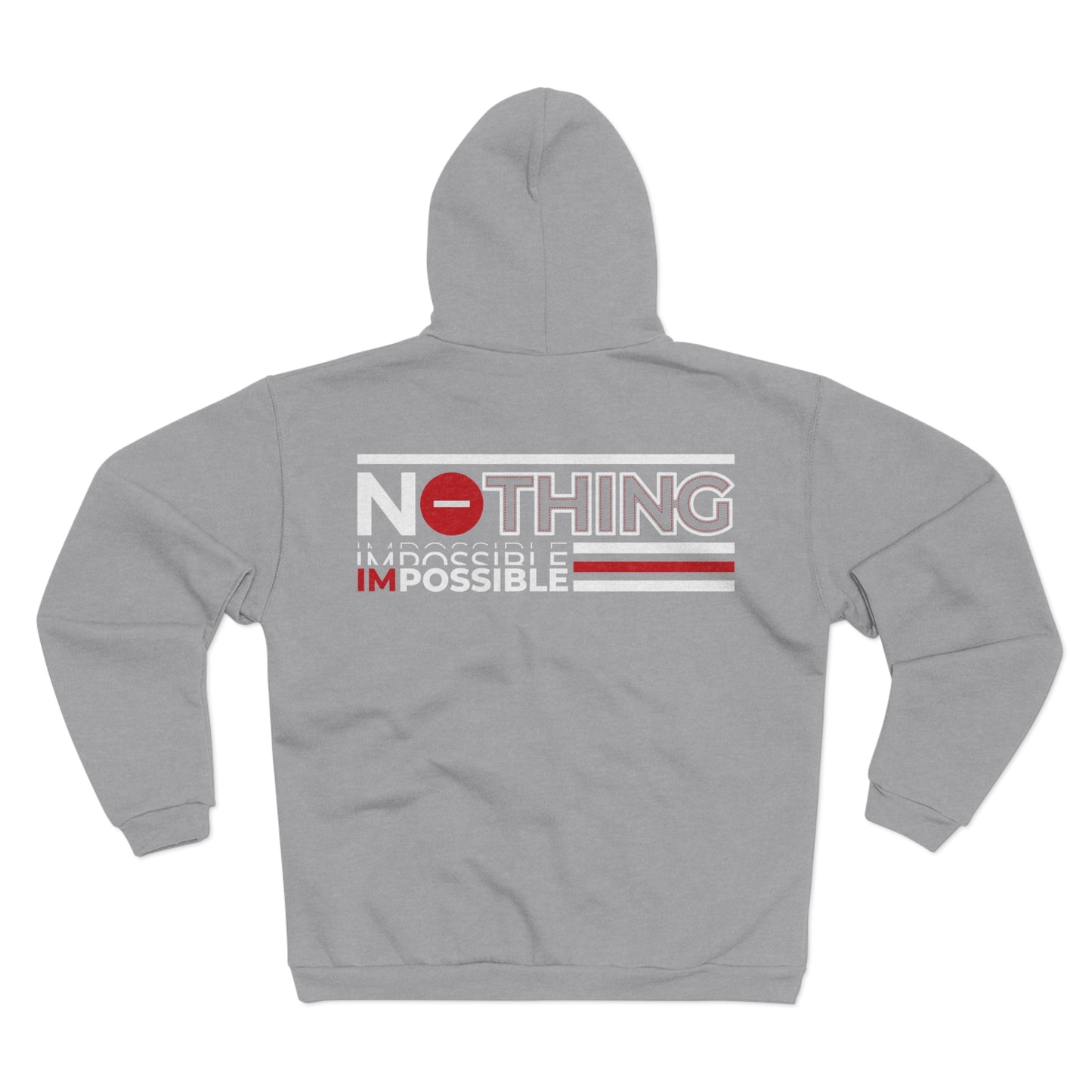 Motivational Graphic Zip - 'Nothing is Impossible' for Daily Inspiration