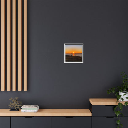 Sunset Ring Of Kerry Matte Canvas, Framed (Multi-color)