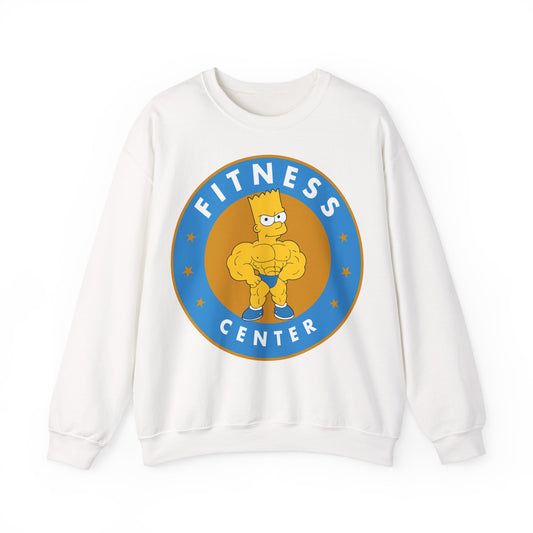 Funny Fitness Center Crewneck Sweatshirt