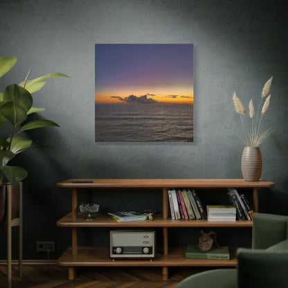 Sunset in Ocean 2 Matte Canvas, Stretched, 1.25"