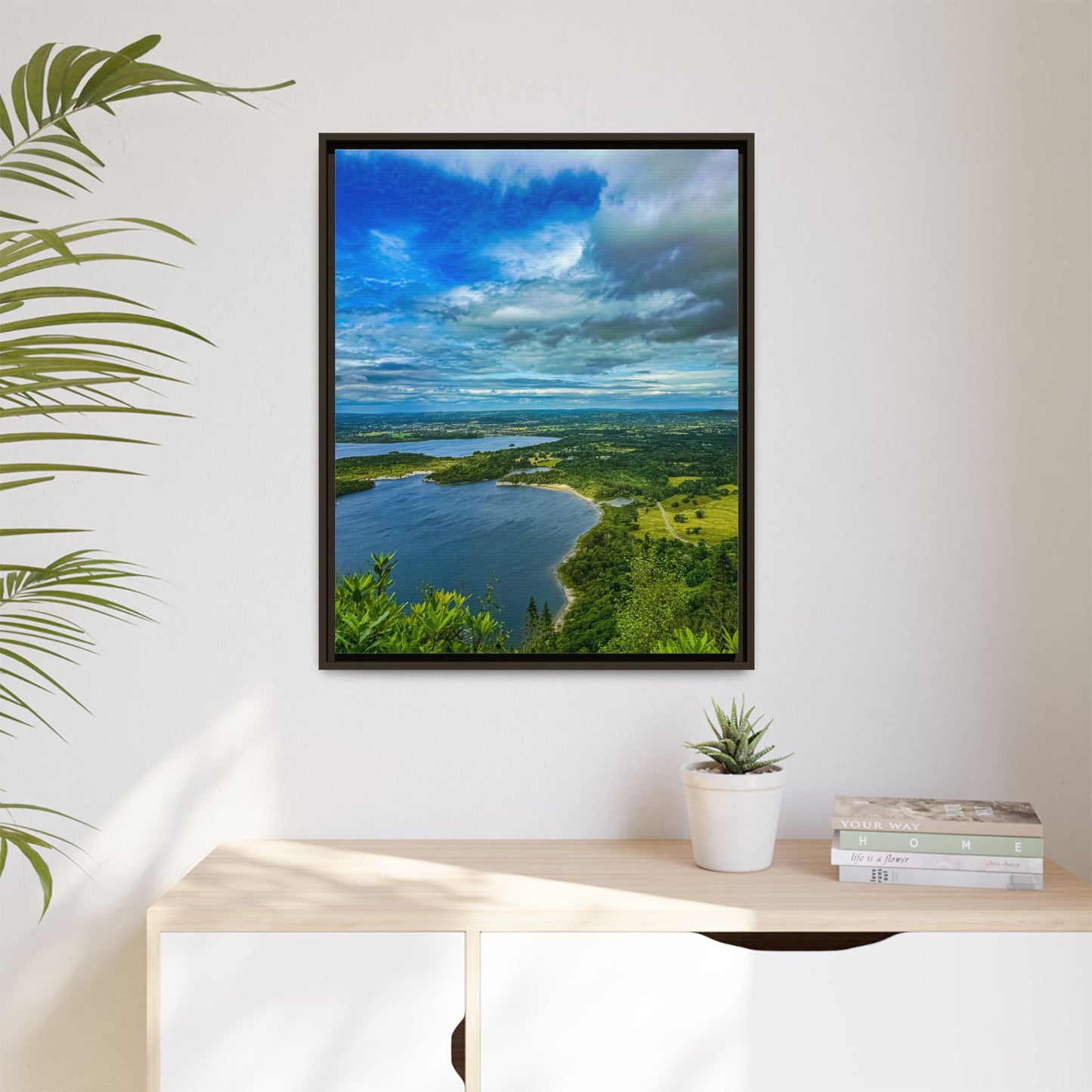 Killarney Trail 2 Matte Canvas, Framed (Multi-color)