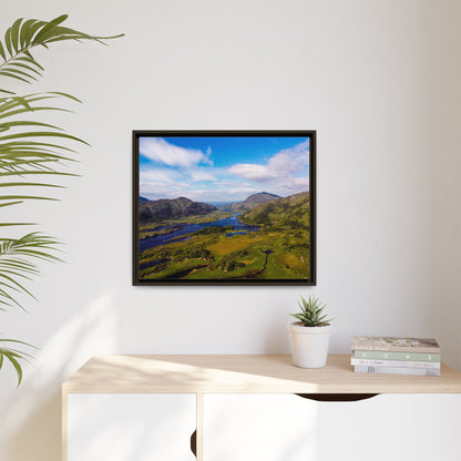 Ladies View Killarney Matte Canvas, Framed (Multi-color)