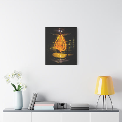 Bulb Matte Canvas, Stretched, 1.25"