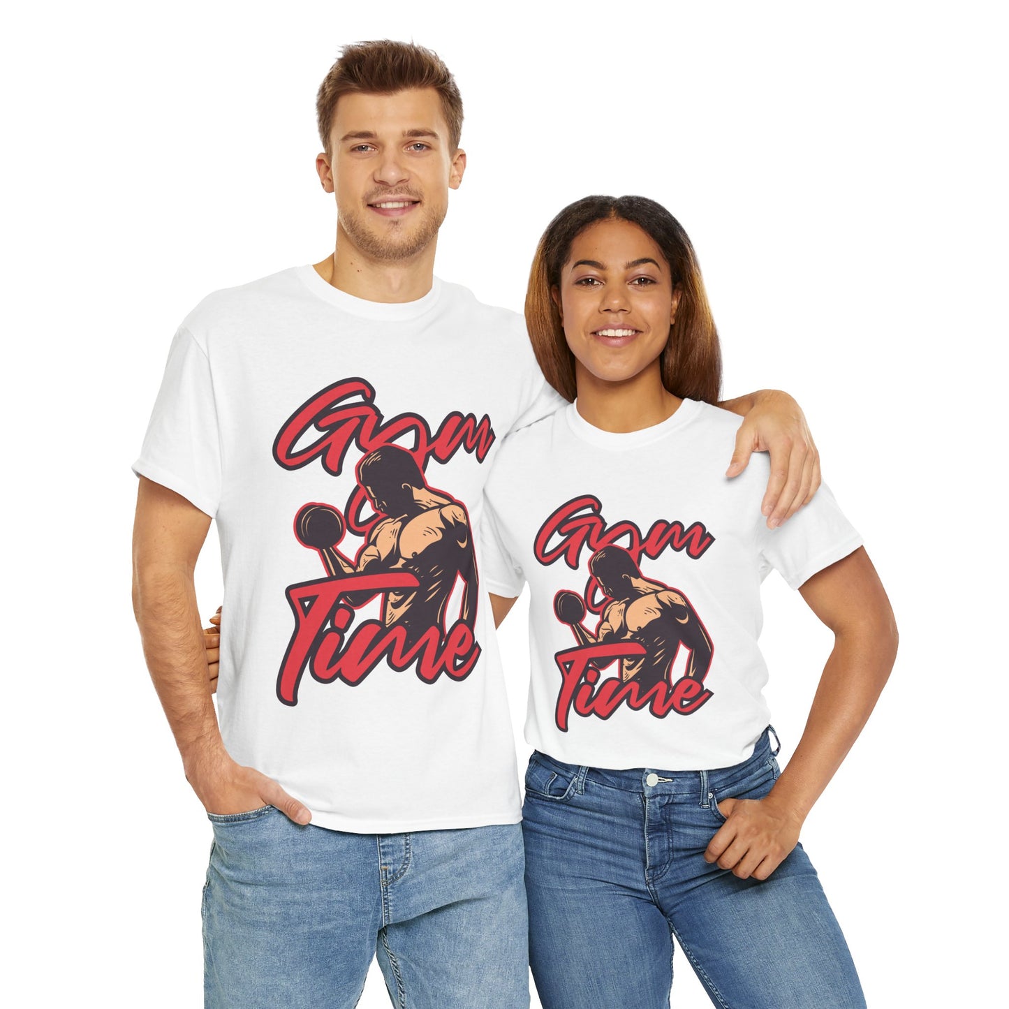 Gym Time Unisex Heavy Cotton Tee