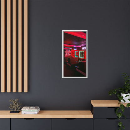 The Mermaids Night Club Matte Canvas, Framed (Multi-color)