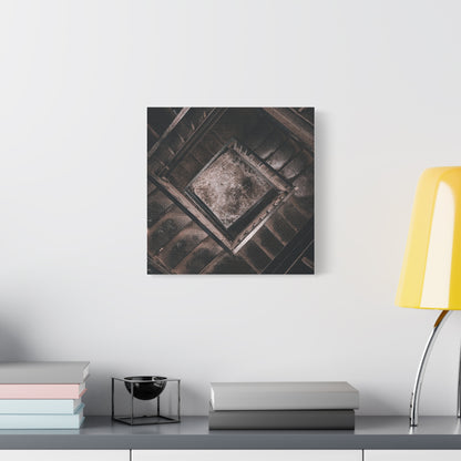 Stairs to Demon World Matte Canvas, Stretched, 1.25"