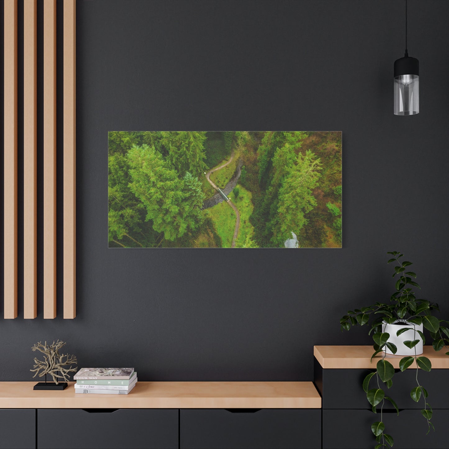 Glanageenty Forest Matte Canvas, Stretched, 1.25"