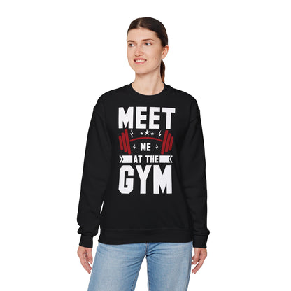 Meet Me In The Gym Unisex Heavy Blend™ Crewneck Sweatshirt
