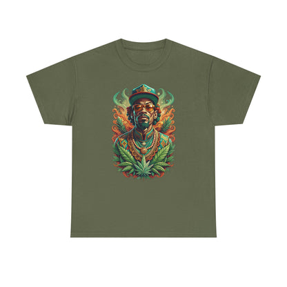 Reggae Lion Tee — Rasta Portrait Graphic T-Shirt