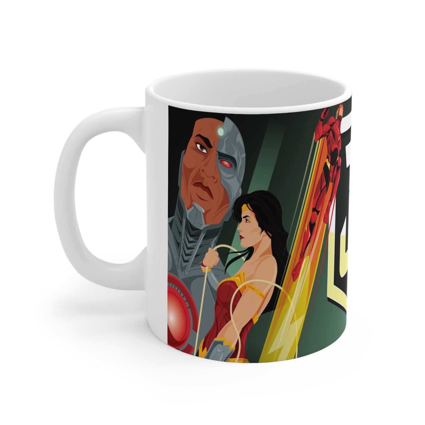 Superhero Ceramic Coffee Cups - 11oz & 15oz - Perfect for Fans & Collectors