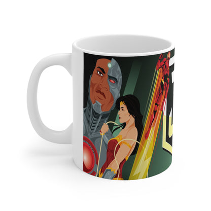 Superhero Ceramic Coffee Cups - 11oz & 15oz - Perfect for Fans & Collectors
